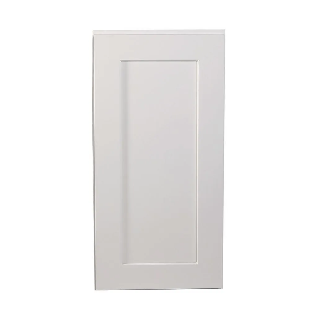 Brookings Plywood Ready to Assemble Shaker 12x24x12 in. 1-Door Wall Kitchen Cabinet in White, photo 4 of 6