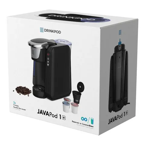 JAVAPod K-Cup Black Coffee Maker Single Serve Brewer