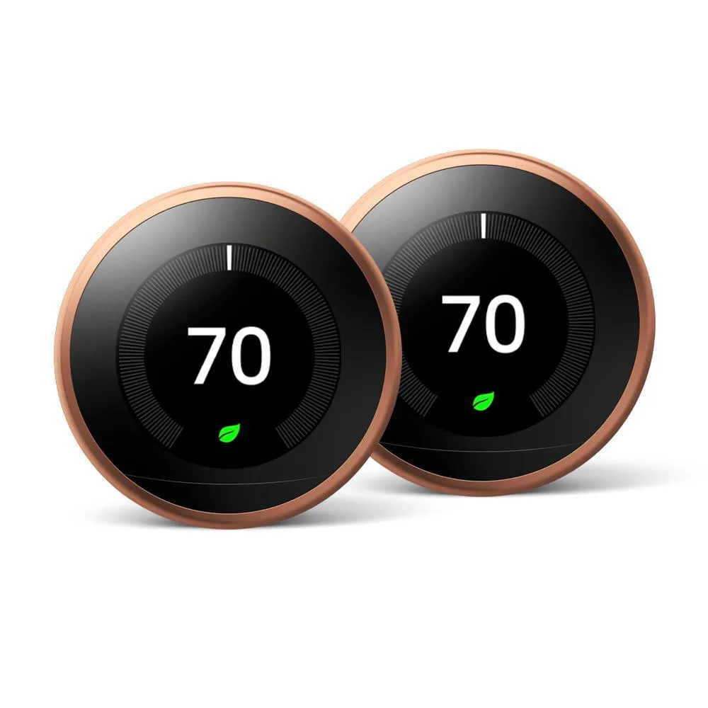 Nest Learning Thermostat 3rd Gen in Mirror Black (2-Pack), photo 18 of 23