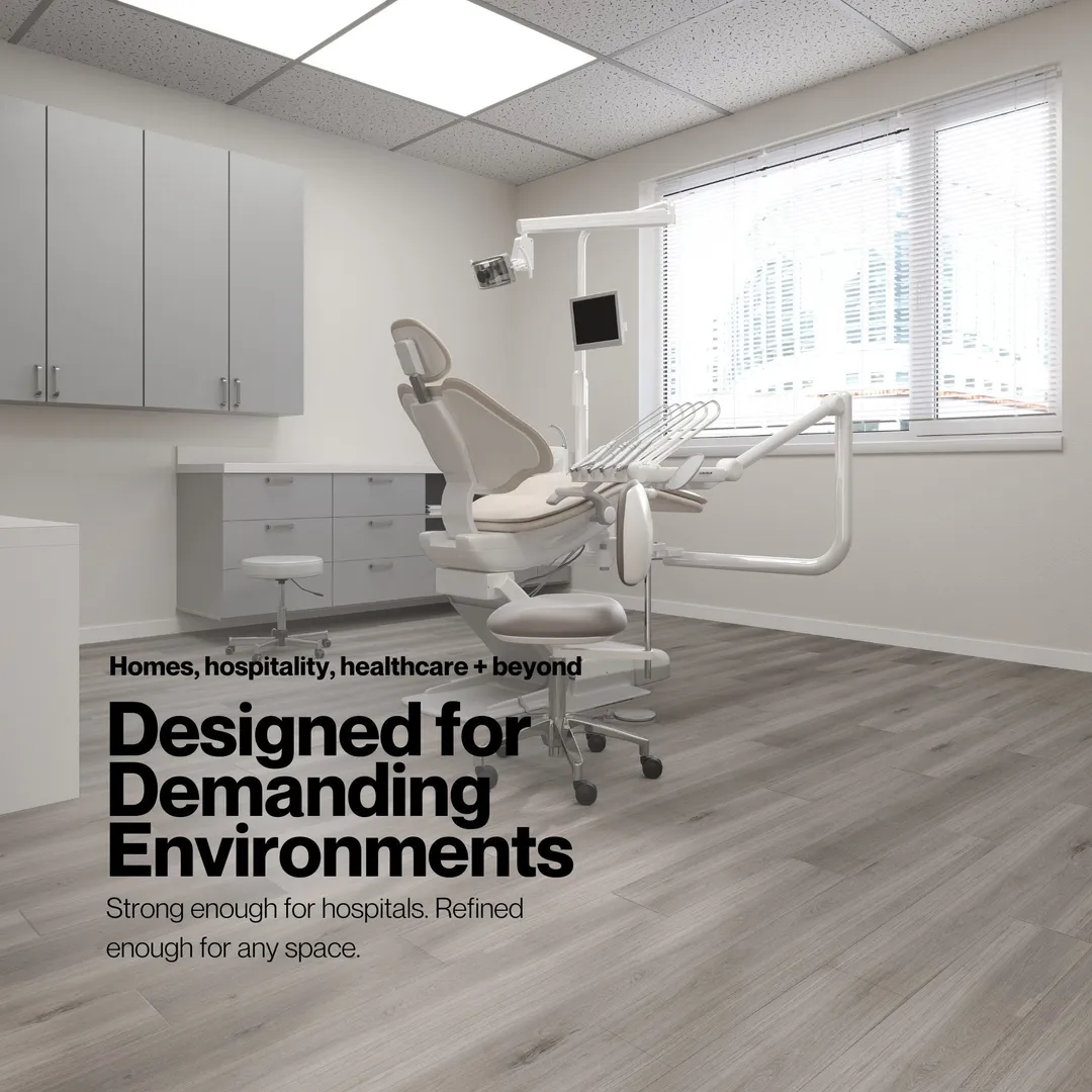 Lucida USA VistaLuxe 20-mil 6-in W x 6-in L Waterproof Glue down Vinyl Tile, photo 18 of 32
