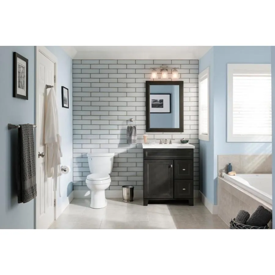 Diamond FreshFit Goslin 30-in Storm Bathroom Vanity Cabinet, photo 4 of 14