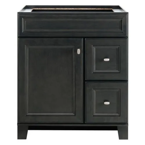 Diamond FreshFit Goslin 30-in Storm Bathroom Vanity Cabinet, photo 13 of 14