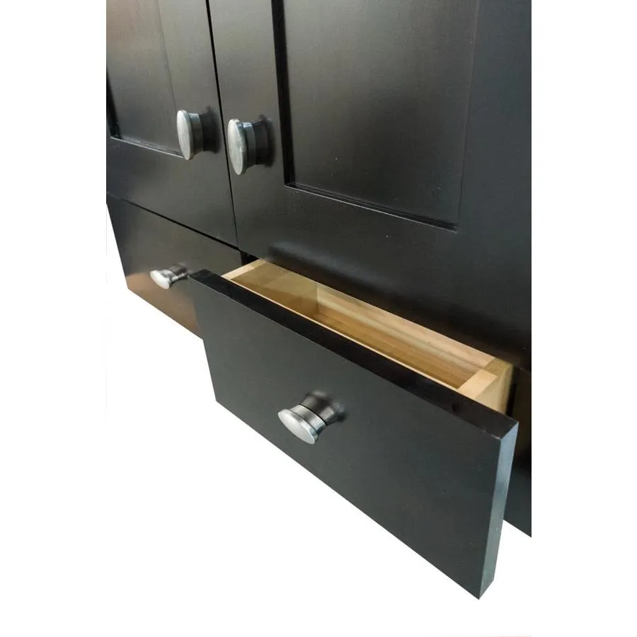 Diamond FreshFit Palencia 25-in W x 29-in H x 8.25-in D Espresso Bathroom Wall Cabinet, photo 7 of 10