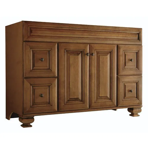 Diamond FreshFit Ballantyne 48-in Mocha with Ebony Glaze Bathroom Vanity Cabinet, photo 10 of 11