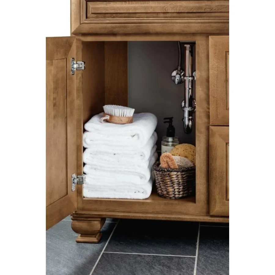Diamond FreshFit Ballantyne 60-in Mocha with Ebony Glaze Bathroom Vanity Cabinet, photo 4 of 11