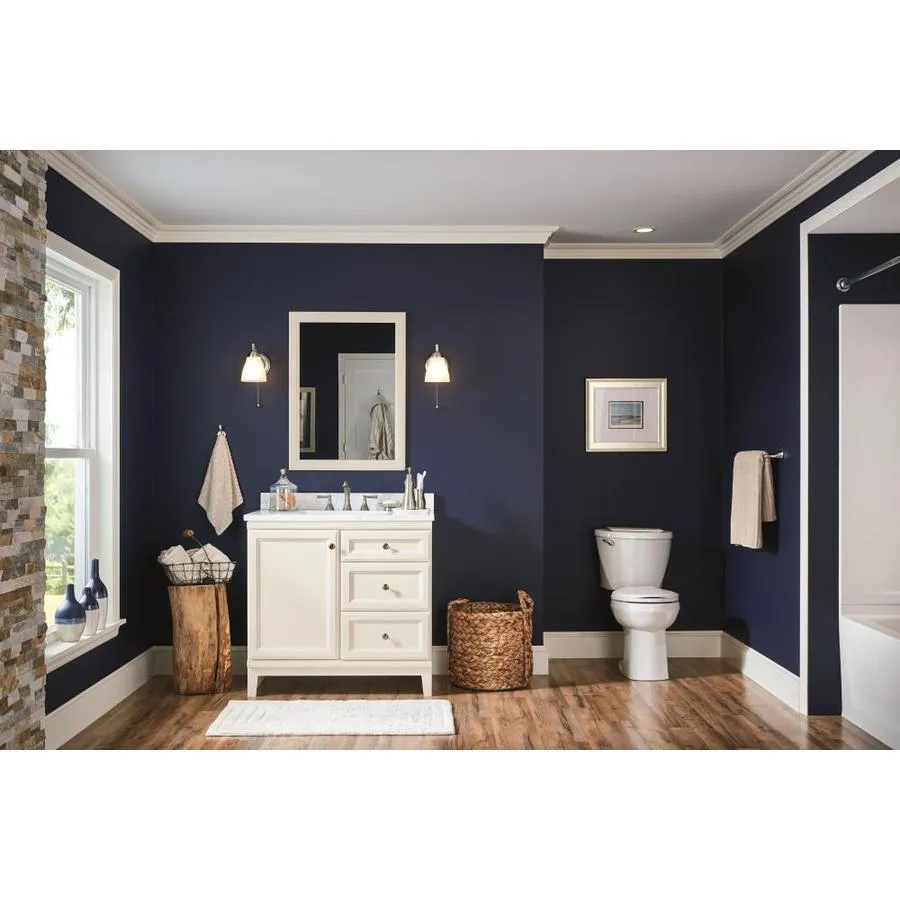Diamond FreshFit Calhoun 36-in Cloud Gray Bathroom Vanity Cabinet, photo 13 of 15