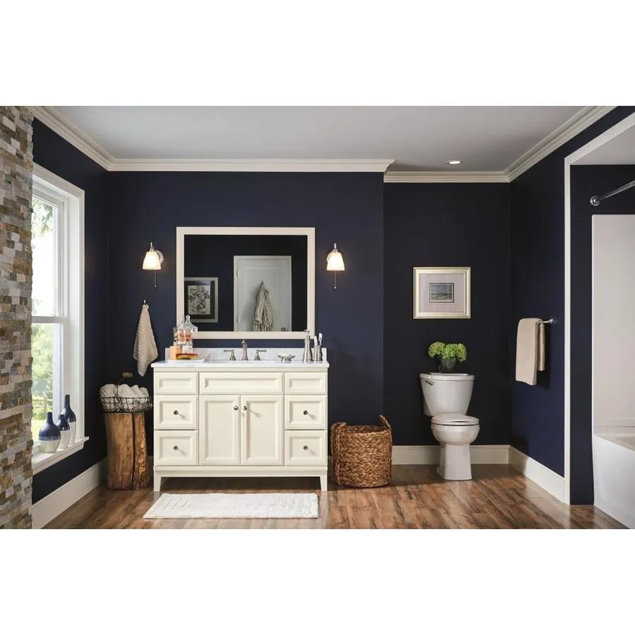 Diamond FreshFit Calhoun 48-in Cloud Gray Bathroom Vanity Cabinet, photo 13 of 15