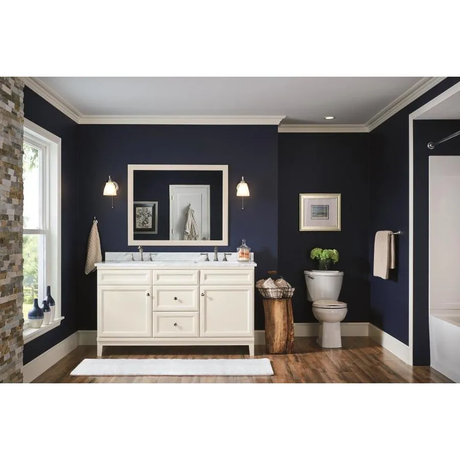 Diamond FreshFit Calhoun 60-in Cloud Gray Bathroom Vanity Cabinet, photo 14 of 14