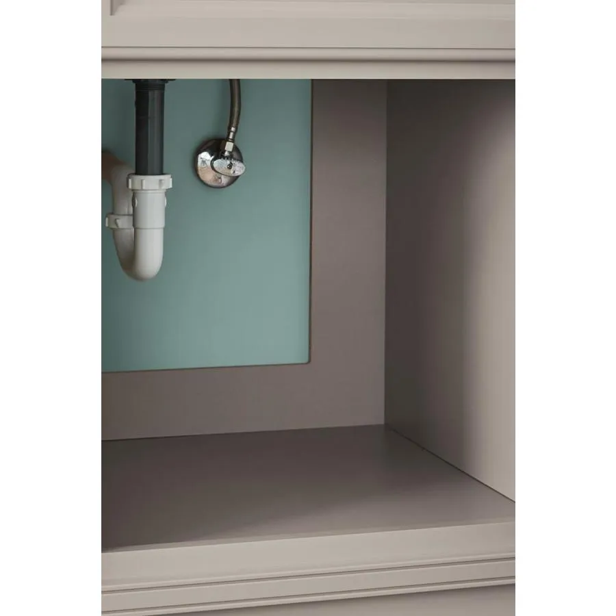 Diamond FreshFit Calhoun 30-in Cloud Gray Bathroom Vanity Cabinet, photo 5 of 15