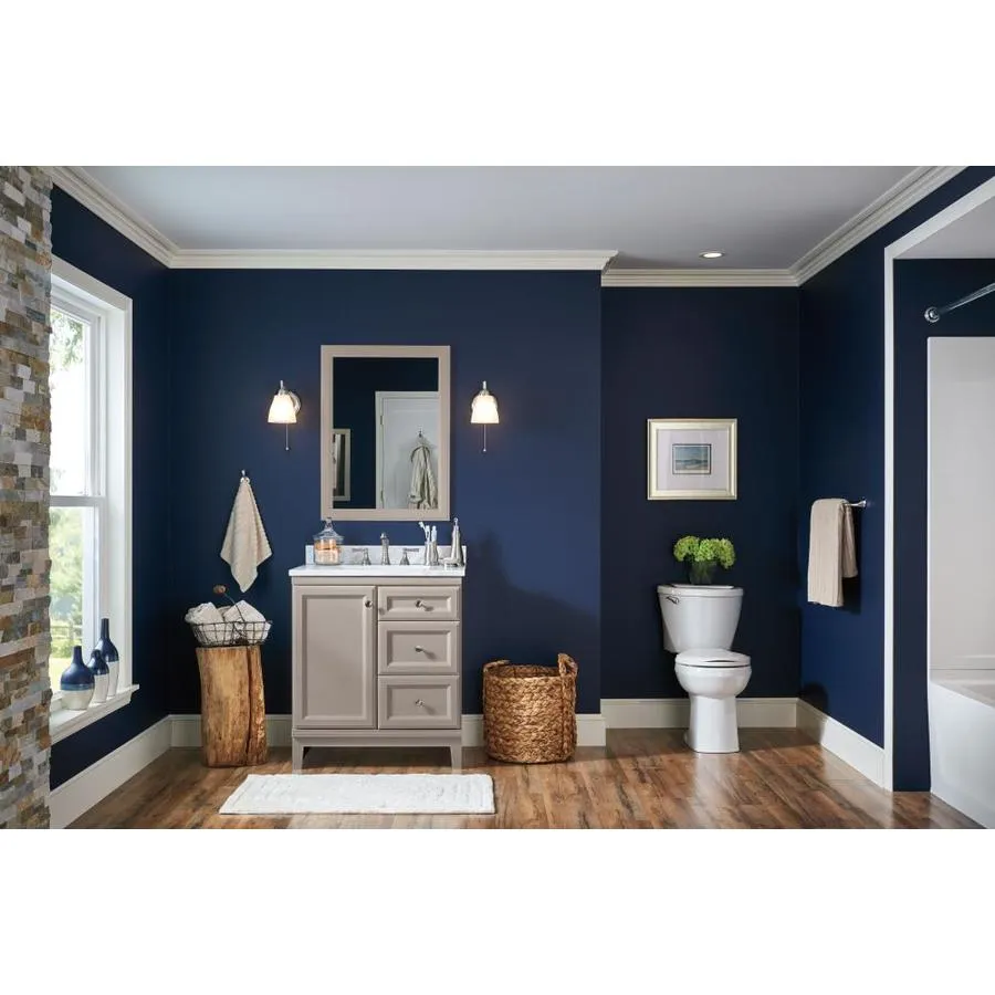 Diamond FreshFit Calhoun 30-in Cloud Gray Bathroom Vanity Cabinet, photo 3 of 15