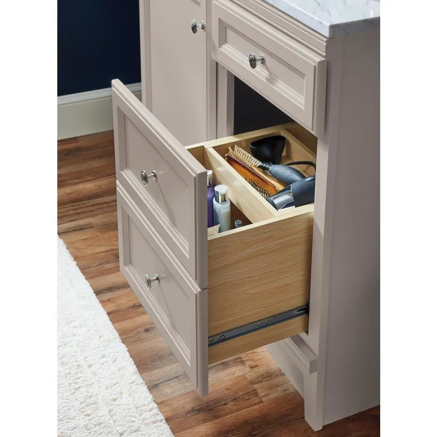Diamond FreshFit Calhoun 36-in Cloud Gray Bathroom Vanity Cabinet, photo 8 of 15