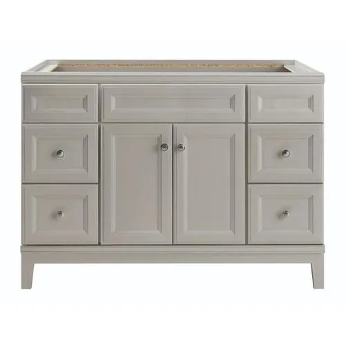 Diamond FreshFit Calhoun 48-in Cloud Gray Bathroom Vanity Cabinet, photo 12 of 15