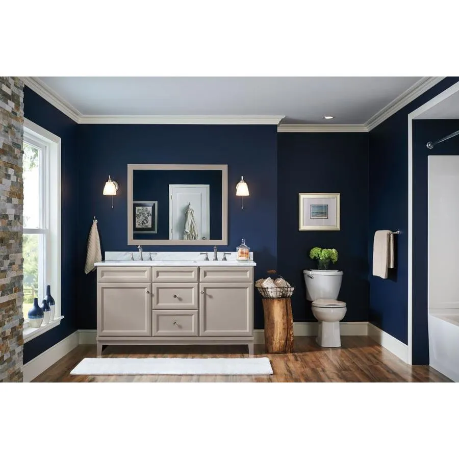 Diamond FreshFit Calhoun 60-in Cloud Gray Bathroom Vanity Cabinet, photo 2 of 14