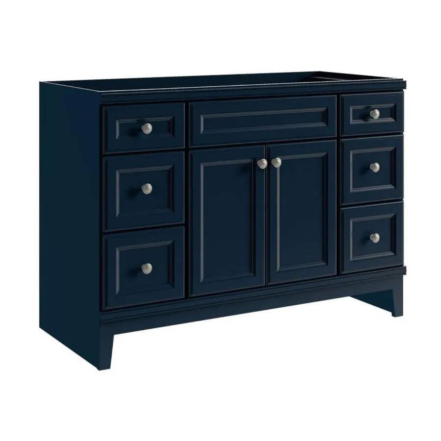 Diamond FreshFit Calhoun 48-in Cloud Gray Bathroom Vanity Cabinet, photo 14 of 15