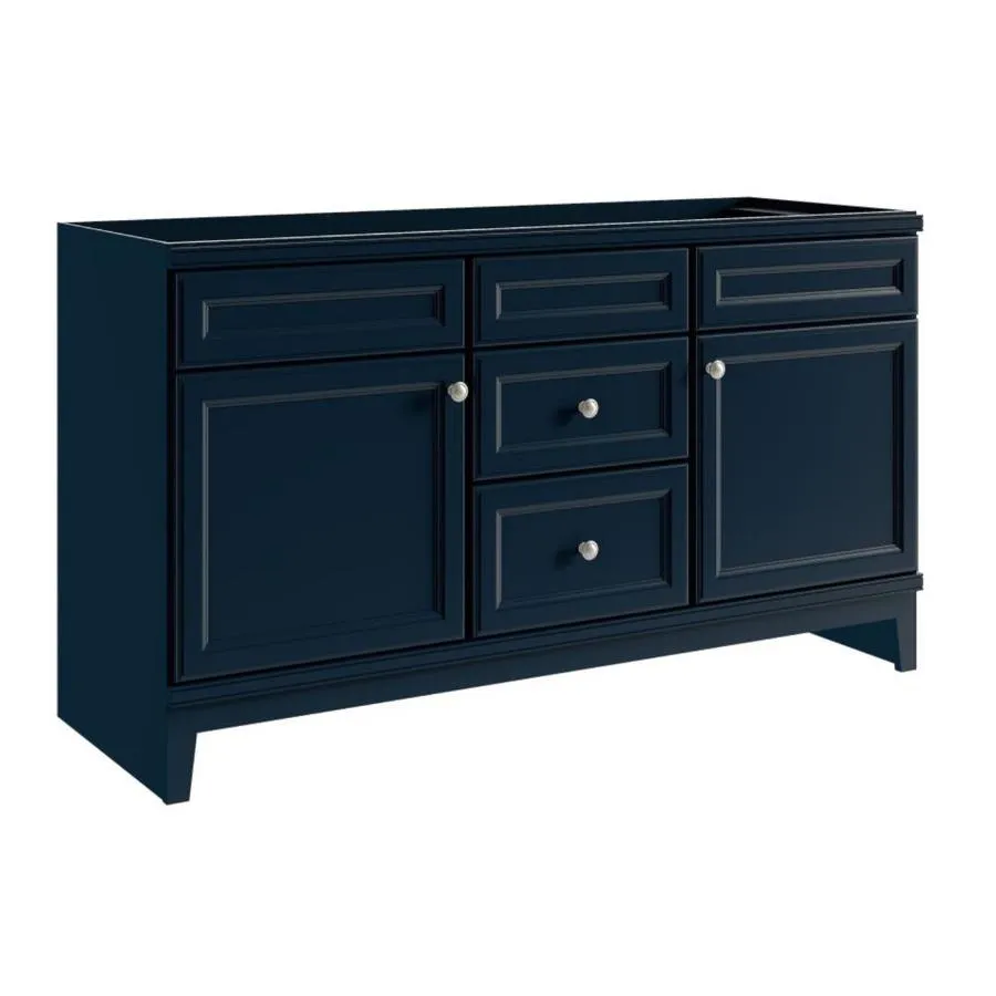 Diamond FreshFit Calhoun 60-in Cloud Gray Bathroom Vanity Cabinet, photo 13 of 14