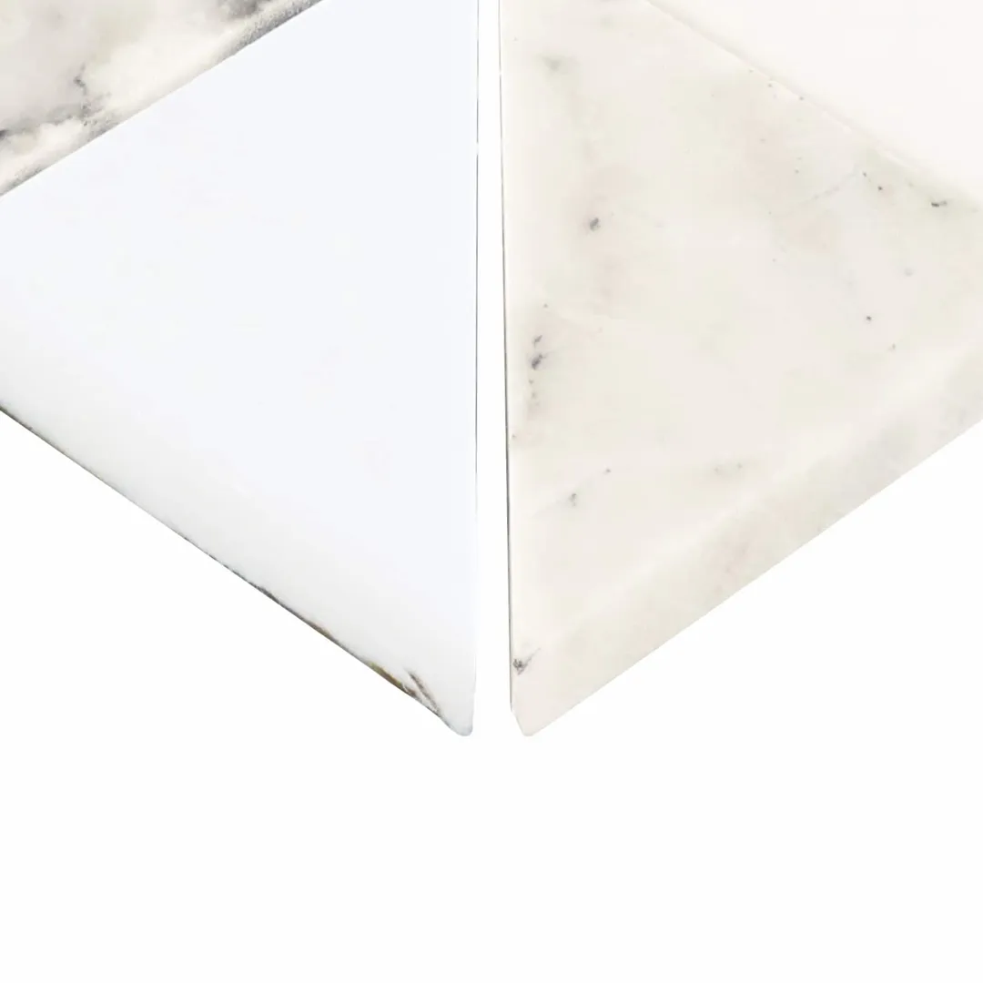 Daltile Gamma Illusive Blend 12-in x 12-in Honed Natural stone Marble Marble look Mosaic Floor and Wall Tile ( 9.9-sq ft / Carton ), photo 6 of 7