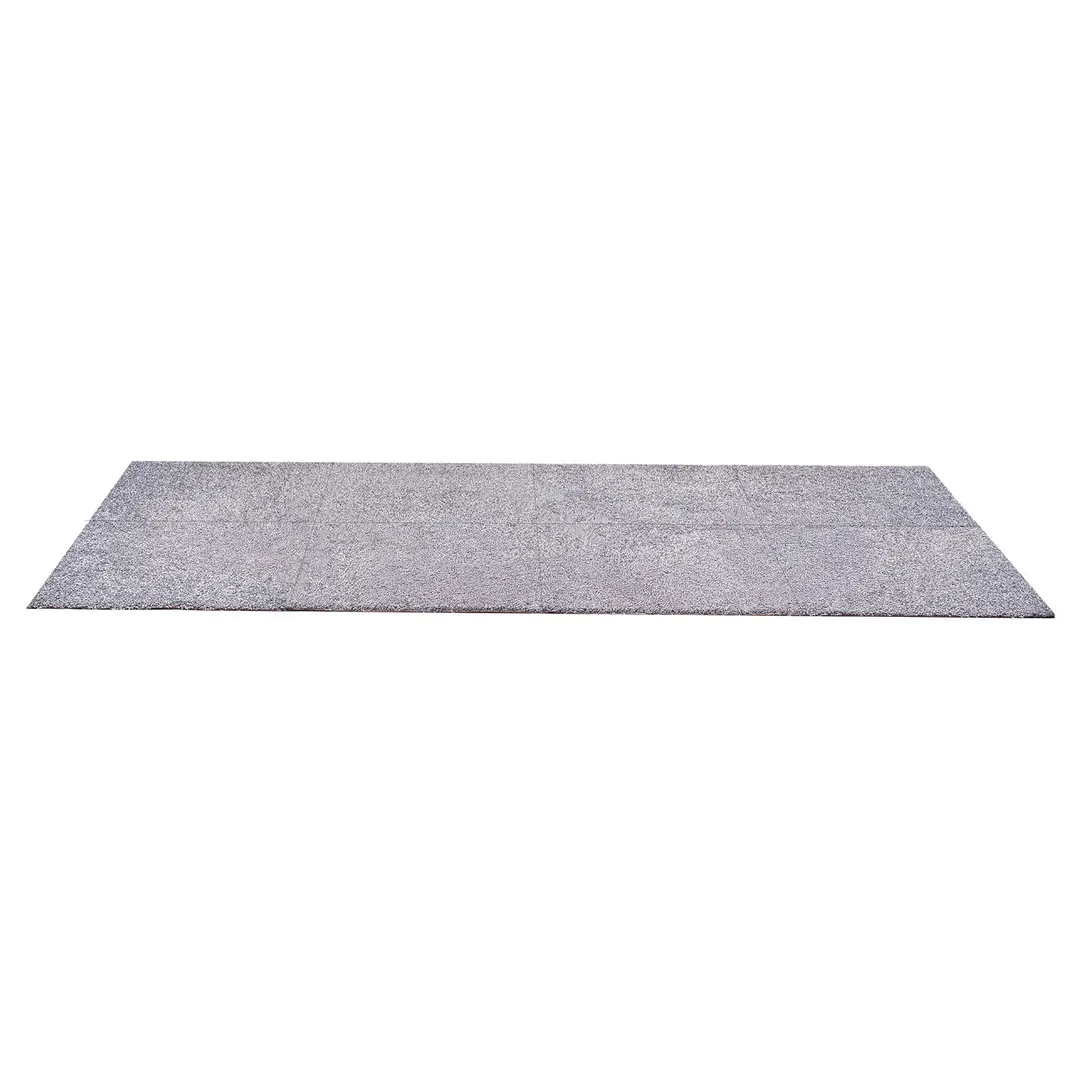 VEVOR 18-in x 18-in 10-Piece Peel-and-Stick Commercial Carpet Tiles – Gray (22.5 sq. ft.), photo 8 of 9