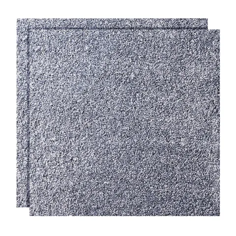 10-Piece Peel-and-Stick Commercial Carpet Tiles – Gray