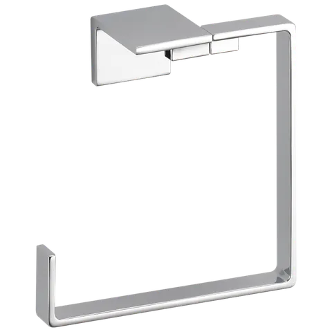 Vero Brilliance Stainless Steel Wall-Mount Towel Ring, 6-1/2 × 6-1/2 in