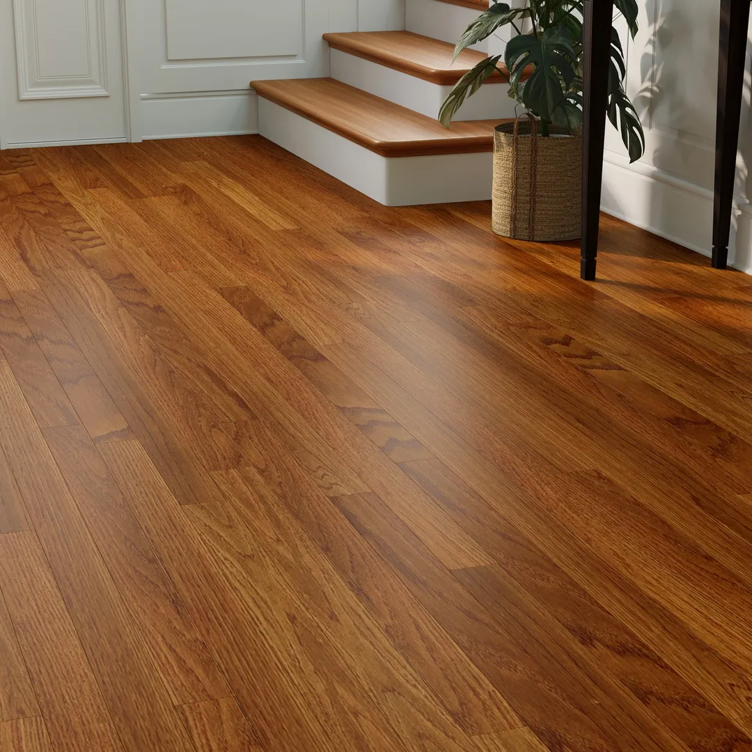 Bruce Frisco Fawn Oak 3/4-in T x 2-1/4-in W Smooth/Traditional Solid Hardwood Flooring ( 20-sq ft / Carton ), photo 2 of 19