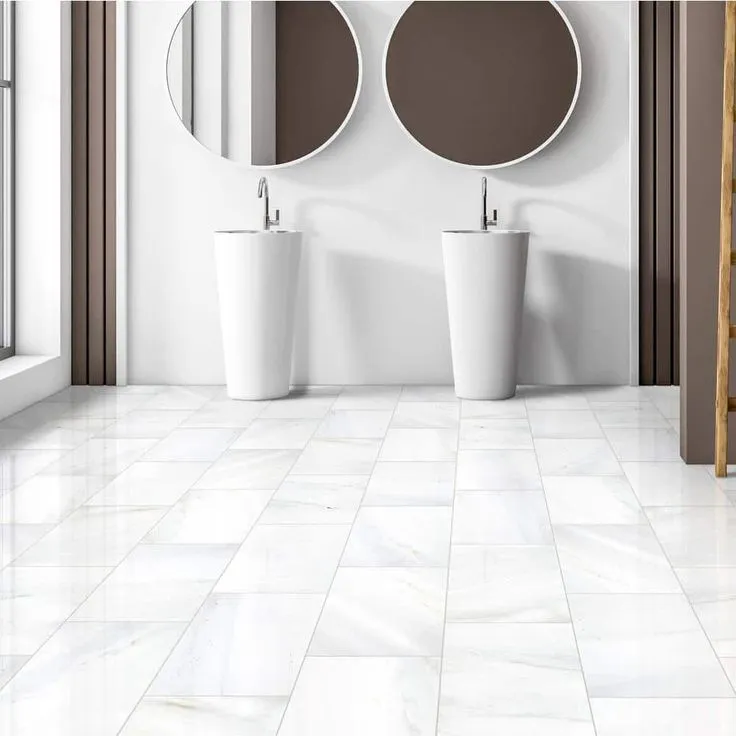 MSI Greecian White 12 in. x 24 in. Polished Marble Floor and Wall Tile (10 sq. ft. / Case), photo 2 of 9