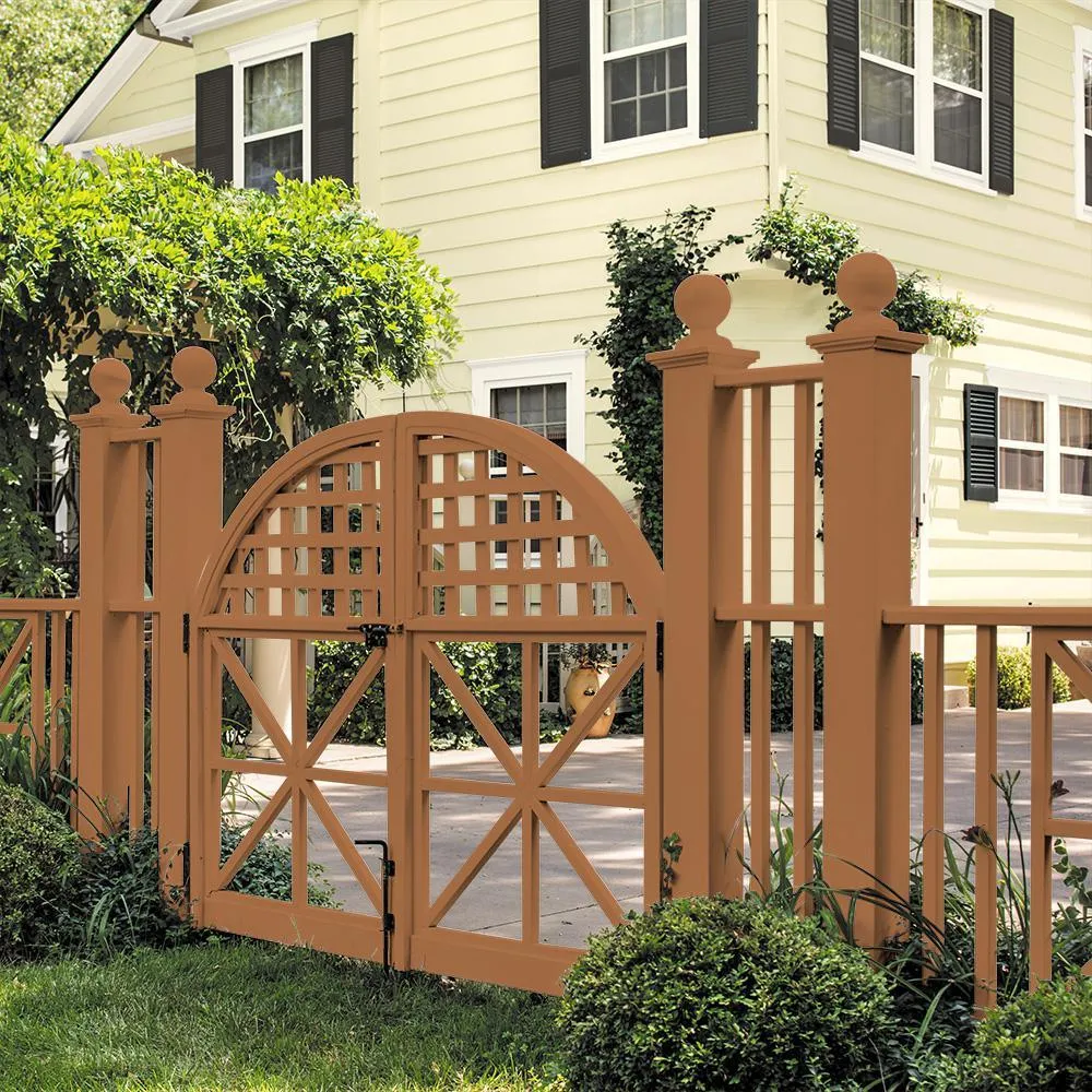 BEHR 5 gal. #SC-533 Cedar Naturaltone Solid Color House and Fence Exterior Wood Stain, photo 6 of 13