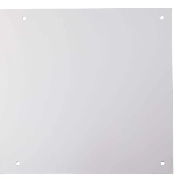 Everbilt 8 in. x 34 in. Satin Aluminum Kick Plate, photo 3 of 4