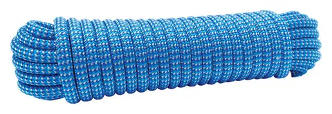 1/2 in × 50 ft Blue Diamond-Braided Polypropylene Rope