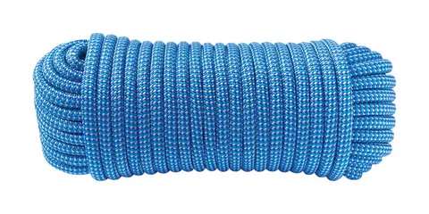 1/2 in × 100 ft Blue Diamond Braided Polypropylene Rope
