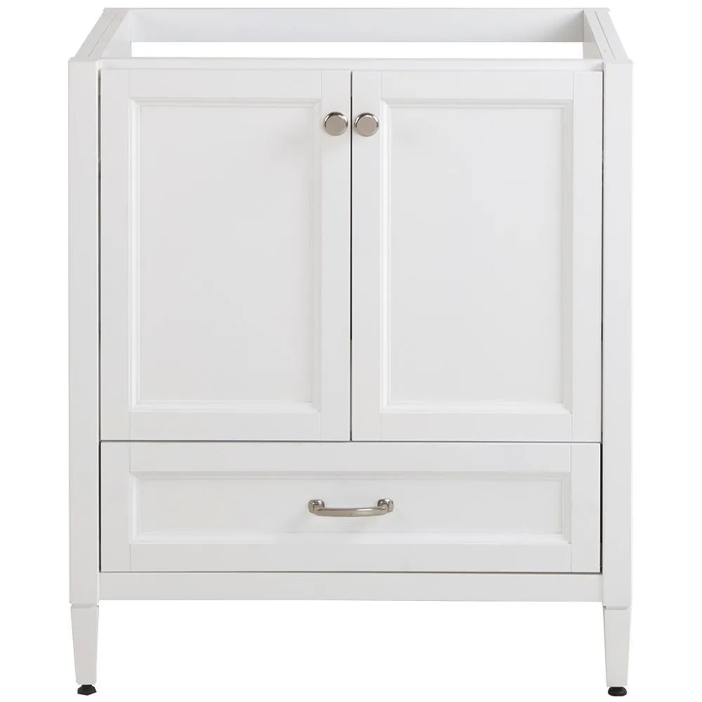 Claxby 48 in. W x 34 in H x 22 in. D Bath Vanity Cabinet Only in Chocolate, photo 20 of 33
