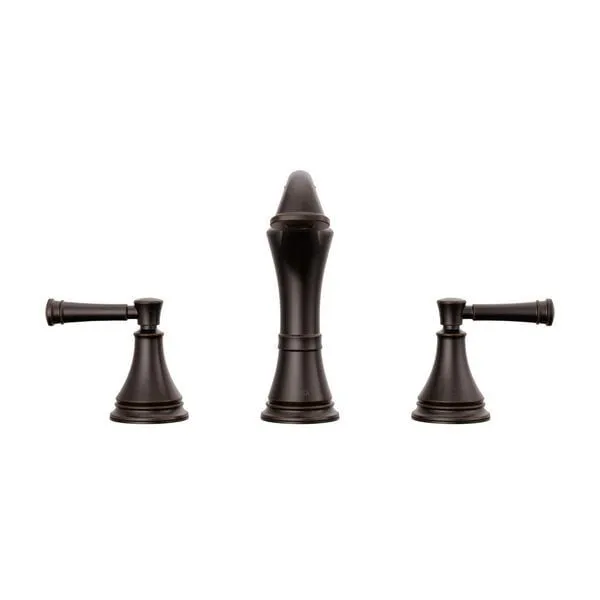Delta Valdosta Venetian Bronze 2-Handle Widespread WaterSense Bathroom Sink Faucet with Drain, photo 2 of 3