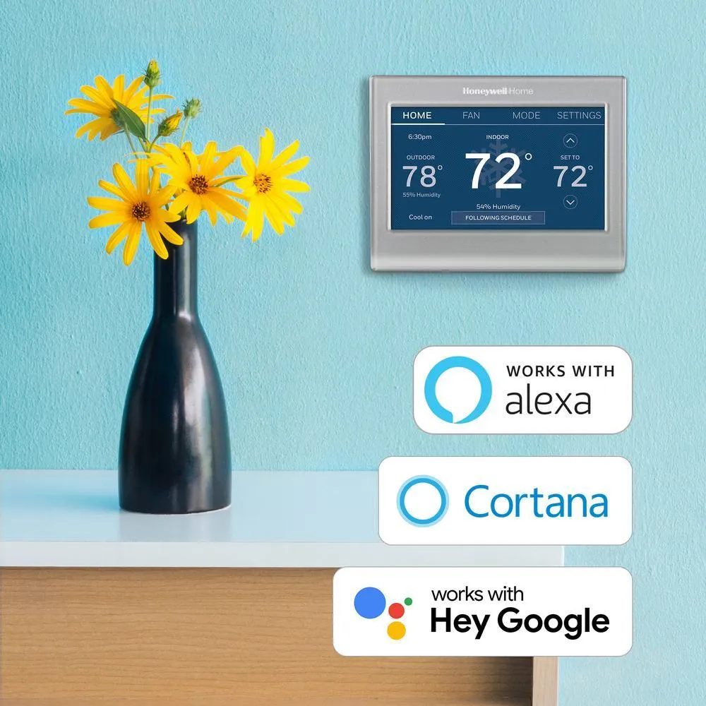 Wi-Fi Smart Color 7-Day Programmable Smart Thermostat with Color-Changing Touchscreen Display, photo 9 of 11