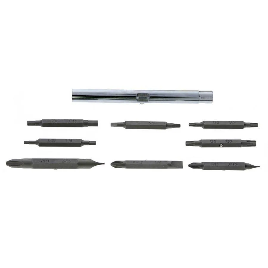 IDEAL 21-Piece Plastic Handle Ratcheting 1/4-in Phillips Multi-Bit Screwdriver Set, photo 9 of 10