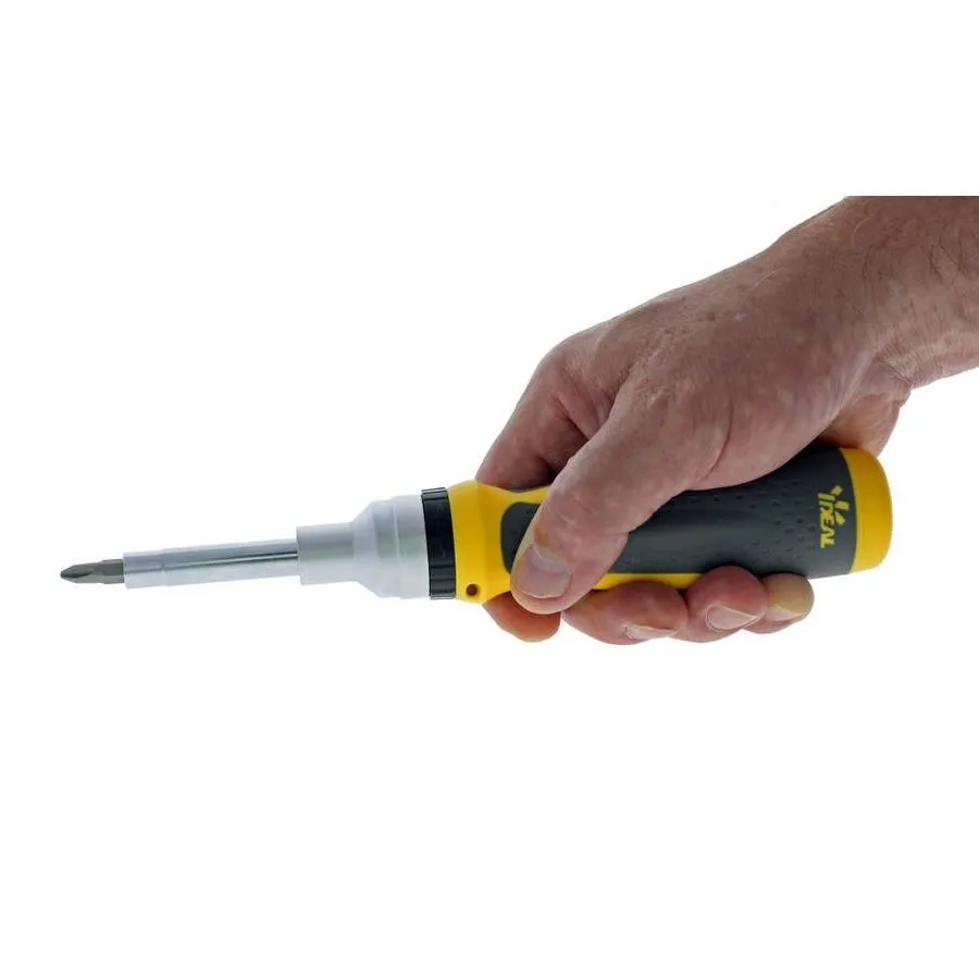 IDEAL 21-Piece Plastic Handle Ratcheting 1/4-in Phillips Multi-Bit Screwdriver Set, photo 3 of 10