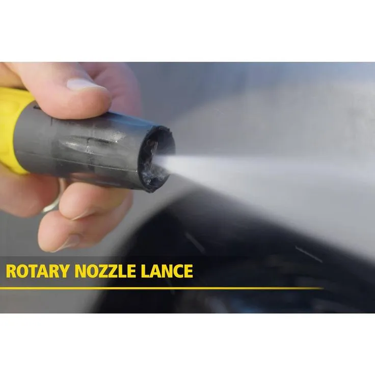 Stanley 1,900 PSI 1.4 GPM Electric Pressure Washer 20 ft. Hose with Storage Reel, Detergent Tank, Spray Gun, 2 Nozzles and More, photo 3 of 6