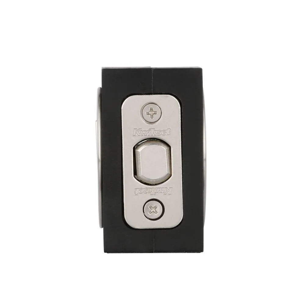 Kwikset Round Satin Nickel Bed/Bath Pocket Door Lock, photo 3 of 13