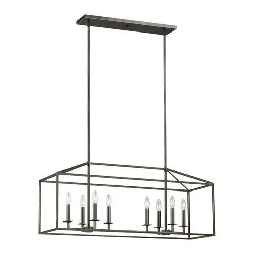 Sea Gull Lighting Perryton Heirloom Bronze Modern/Contemporary Linear Kitchen Island Light, photo 2 of 4