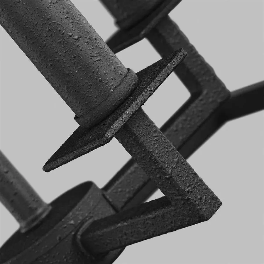 Sea Gull Lighting Perryton Blacksmith Transitional Square Pendant Light, photo 4 of 10