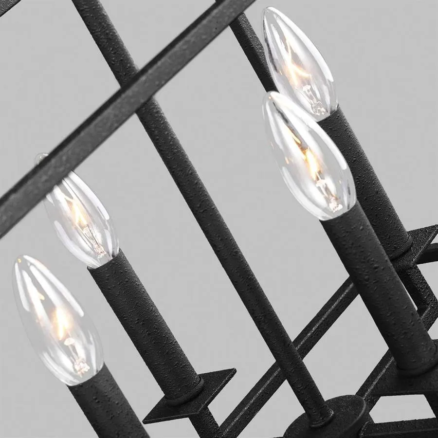 Sea Gull Lighting Perryton Heirloom Bronze Modern/Contemporary Linear Kitchen Island Light, photo 3 of 4