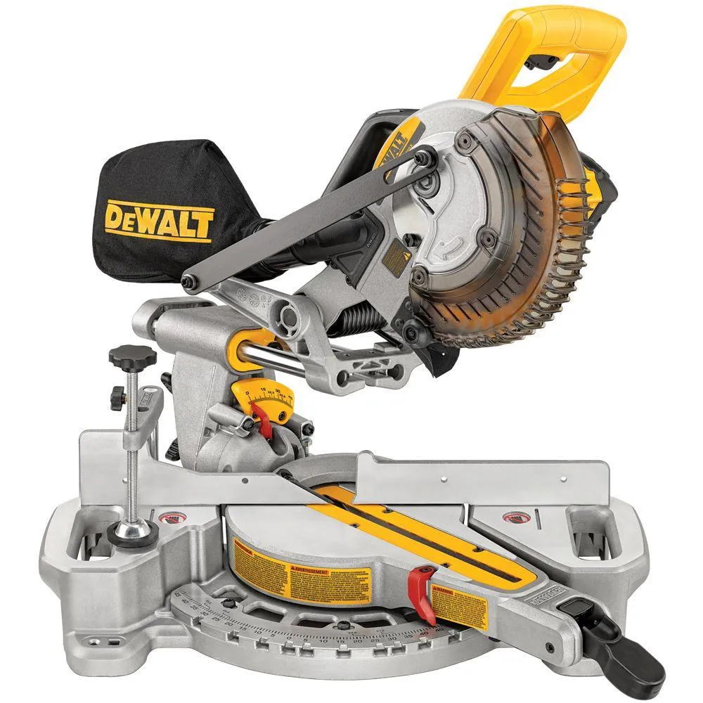 DEWALT 7-1/4 in. 20-Volt MAX Lithium-Ion Cordless Miter Saw with Battery 4 Ah and Charger with Bonus Random Orbit Sander, photo 5 of 6
