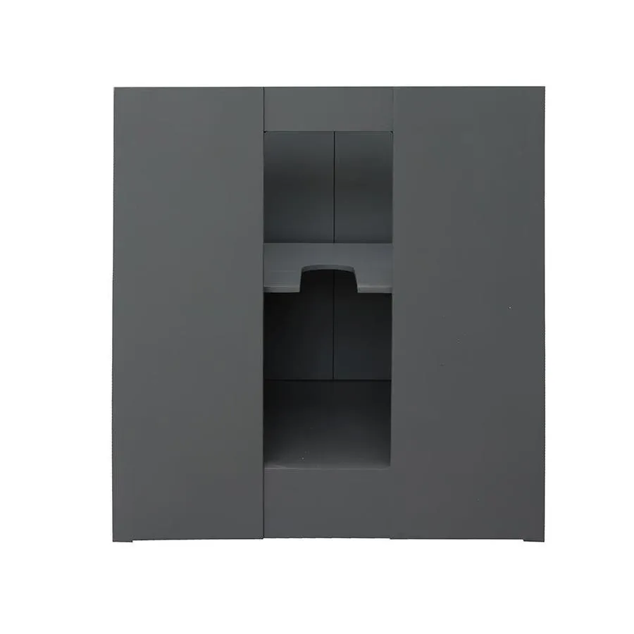 Bellaterra Home LV0100-GYA Single Vanity- Cab only 30-in Gray Ash, photo 5 of 6