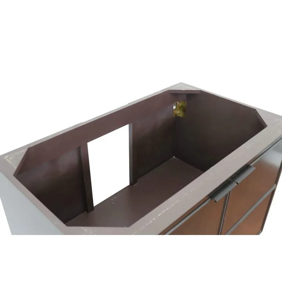 Bellaterra Home LV0503-CP Single Vanity- Cab only 36-in Cappuccino, photo 3 of 8