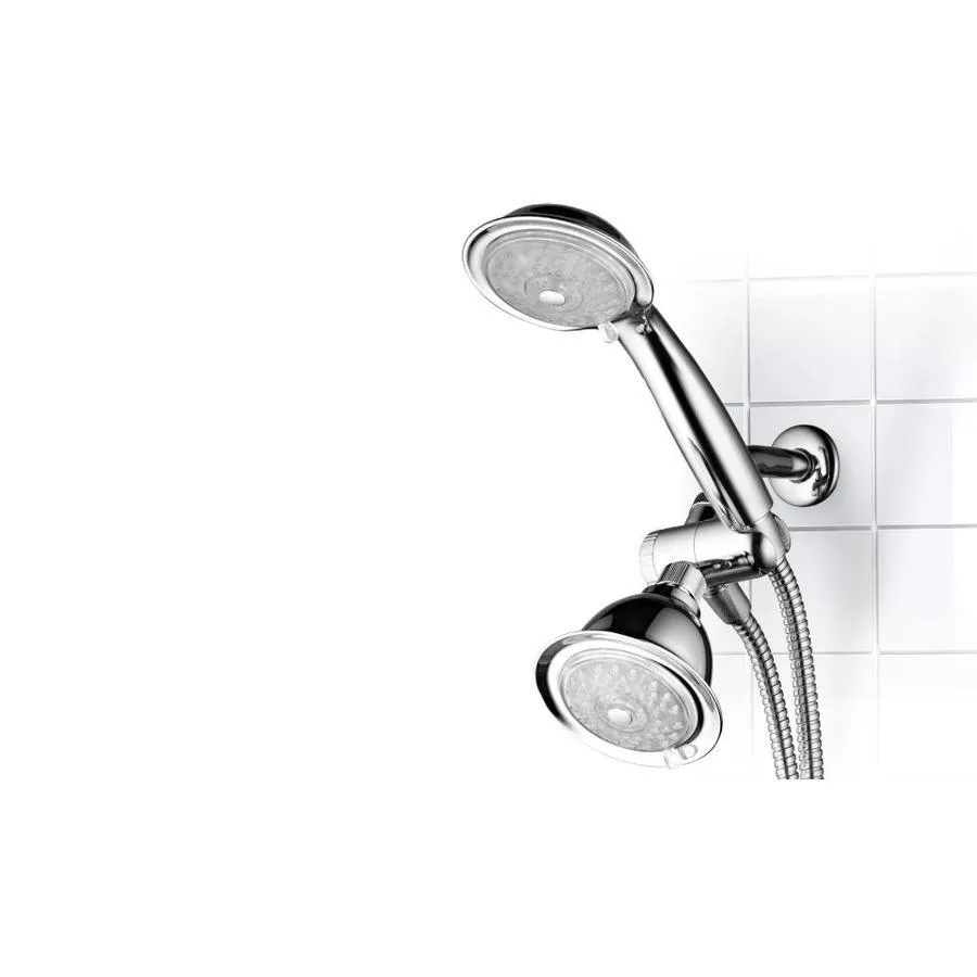 HotelSpa Chrome 24-Spray Dual Shower Head 2.5-GPM (9.5-LPM), photo 6 of 8