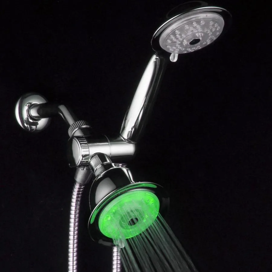 HotelSpa Chrome 24-Spray Dual Shower Head 2.5-GPM (9.5-LPM), photo 3 of 8