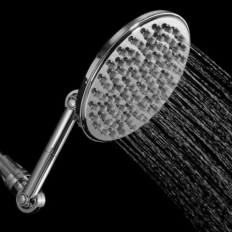 HotelSpa High Pressure Chrome 1-Spray Rain Shower Head 2.5-GPM (9.5-LPM), photo 9 of 11