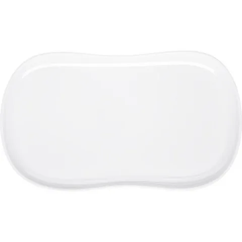 Stadia 13 × 7 in White Melamine Platter (12-Pack)
