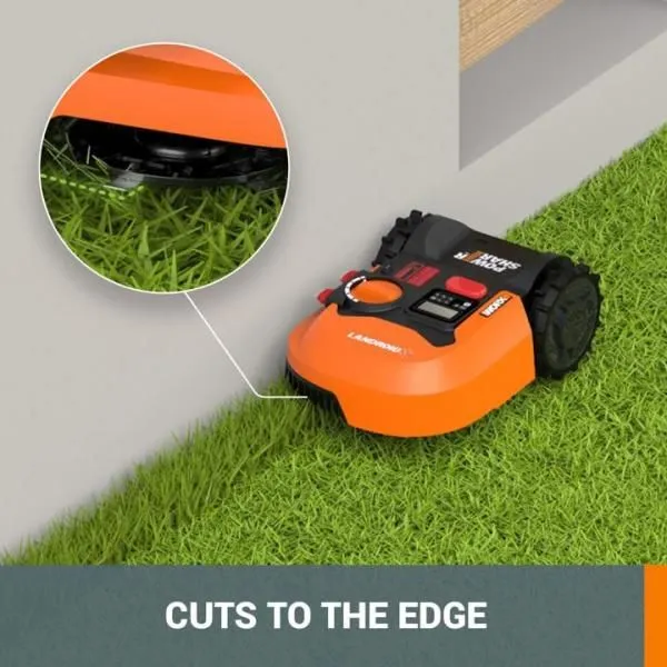 Worx POWER SHARE 20-Volt 7 in. Robotic Landroid Mower, Brushless Wheel Motors, Wifi Plus Phone App with GPS Module Included, photo 7 of 11