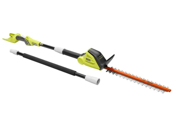 RYOBI 18 in. 40-Volt Lithium-Ion Cordless Pole Hedge Trimmer with 2.0 Ah Battery and Charger Included, photo 7 of 8