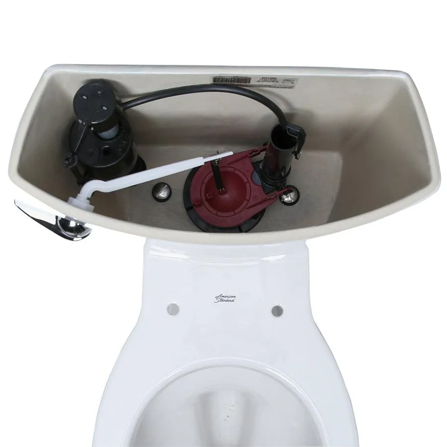 American Standard Cadet 3 White Round Chair-Height 2-Piece Toilet, 10-in Rough-In (ADA Compliant), photo 3 of 14