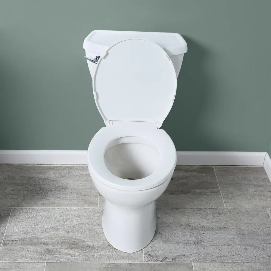 American Standard Cadet 3 White Round Chair-Height 2-Piece Toilet, 10-in Rough-In (ADA Compliant), photo 2 of 14